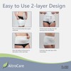 AltroCare Stoma Support Garment. 2-Layer ostomy wrap with inner pocket