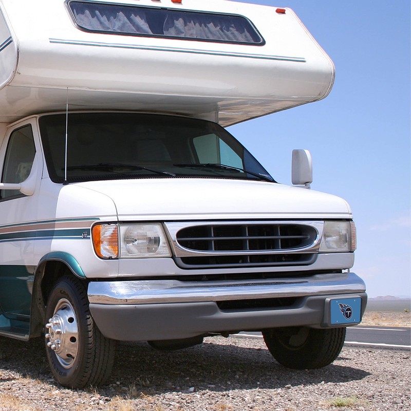 Titans Fireball Blue Background