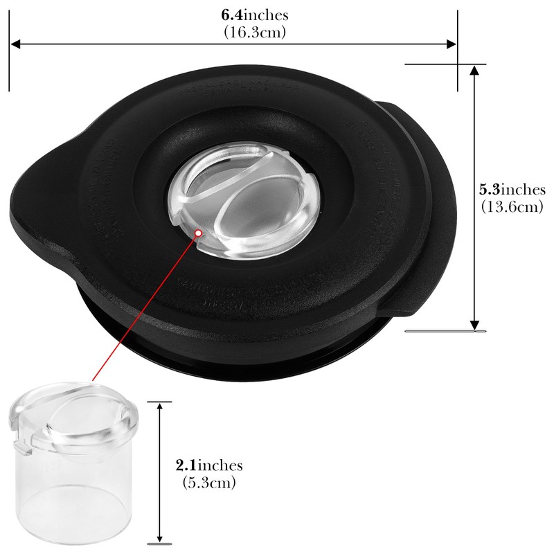 Linkidea Blender Lid Replacement, Blender Parts Accessories Compatible with Oster