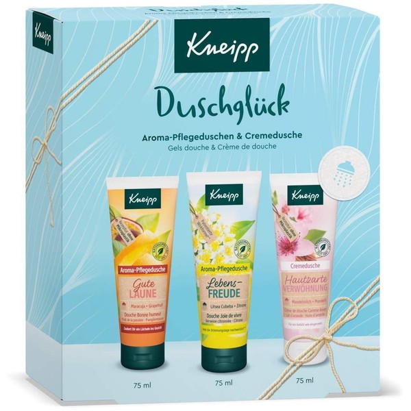 Kneipp shower gift pack - shower happiness, 3 x 75 ml