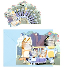 20 PCS Blue Party Invitations Kids, Party Invites with Envelopes, Party Invitations Birthday Cards Birthday Invitations for Kids Girls Boys