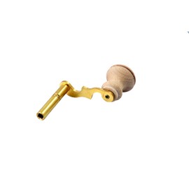 Modern Grandfather Clock Winding Key Crank Winder Mainspring Key Clock Winding Tool Brass Made (Key No. 4-3.25mm I.D.)
