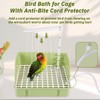 Automatic Bird Bath with Pump, Parrot Bathtub with Anti-Bite Cord