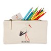 Parent-New Mr. & Mrs. Panda L Make-Up Bag Stork, White,