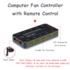 Diyeeni Computer Fan Controller with Remote Control, 15M RF Radio