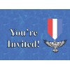 Eagle Badge Invite for Court of Honor Ceremony - Pack