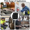 Thick Rubber Washers Round Spacers 1.5" OD 0.5" Inner Diameter