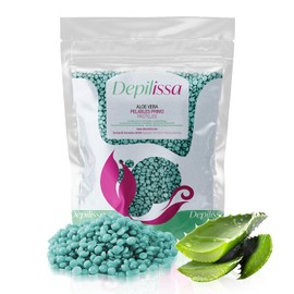Aloe Vera Wax Beads 400g - Stripless Hard Wax for Hair Removal