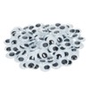 efco rund wackeligen Augen, aus Kunststoff, schwarz/weiß, 18 mm, 100