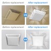 Tnitrib S97013576 Bathroom Fan Cover Grille for Broan NuTone Bathroom