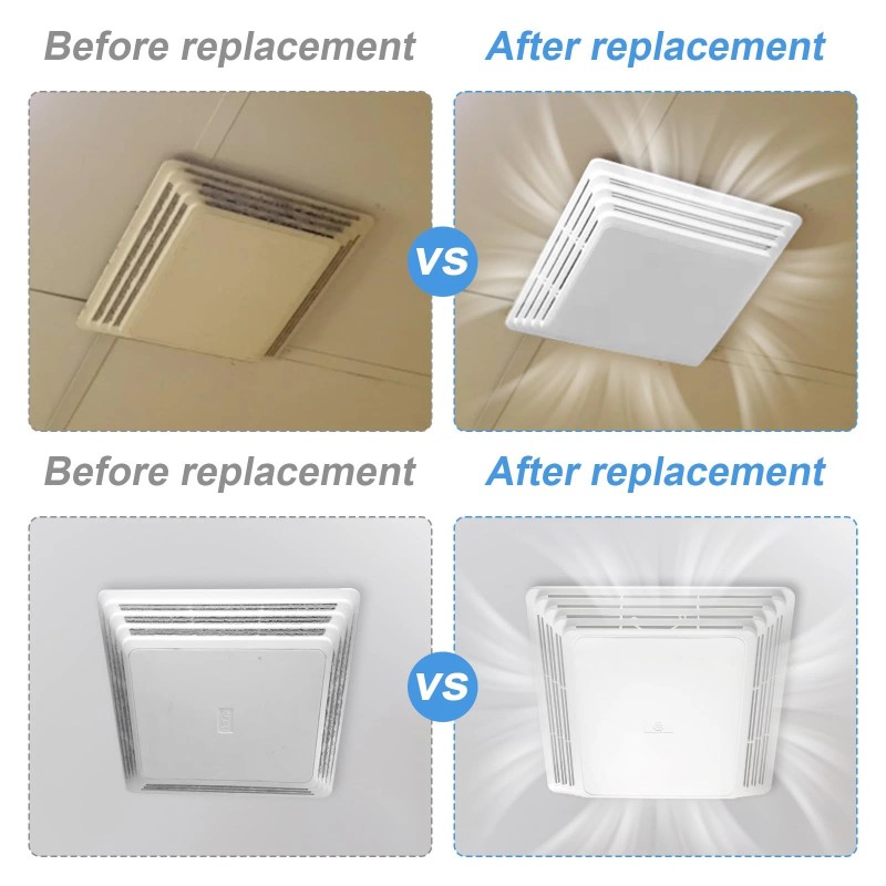 Tnitrib S97013576 Bathroom Fan Cover Grille for Broan NuTone Bathroom