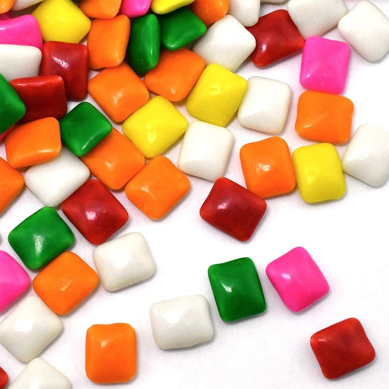 Tootsie Roll Dubble Bubble Assorted Colors Chicle Tab Chewing Gum,
