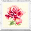 Wizardi Counted Cross-Stitch Kit Beautiful Rose 150-001 Magic Needle
