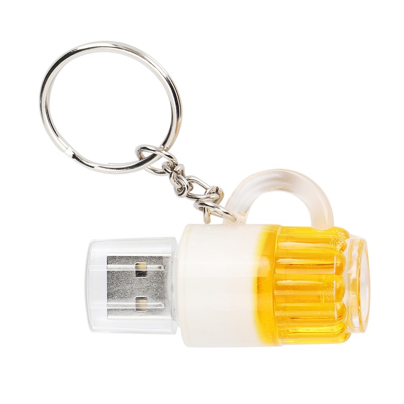 USB Flash Drive Cartoon Domineering Beer Mug Shape Portable Storage