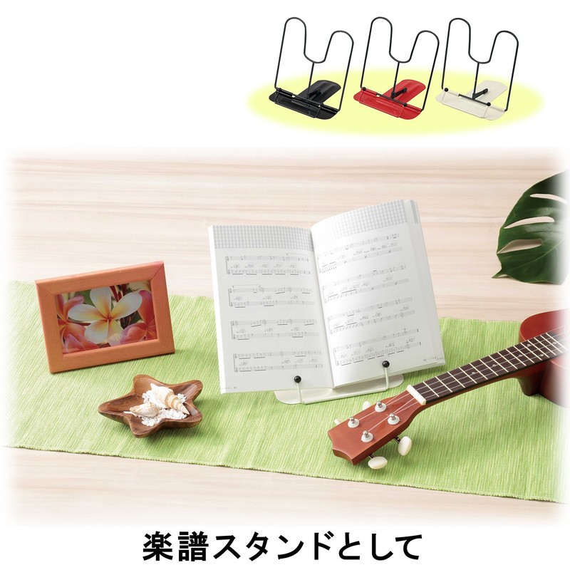 Raymay Fujii Bookstand Kenko Book Stand Black BM142B