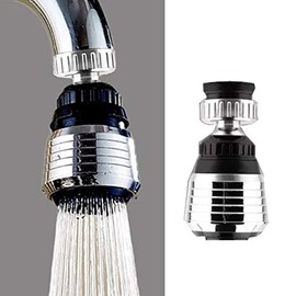 360 Rotate Swivel Water Saving Tap Aerator Diffuser Faucet Nozzle Filter Adapter