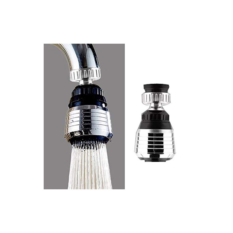 360 Rotate Swivel Water Saving Tap Aerator Diffuser Faucet Nozzle