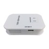 カシムラ 海外用薄型2口変圧器 USB 110-130V/120VA NTI-113