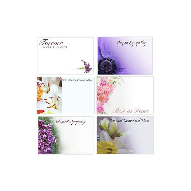 celloexpress Always Remembered (Malus Flower) Flower Message Cards - 60mm