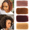 FASHION IDOL Afro Kinkys Bulk Human Hair for Dreadlock Extensions
