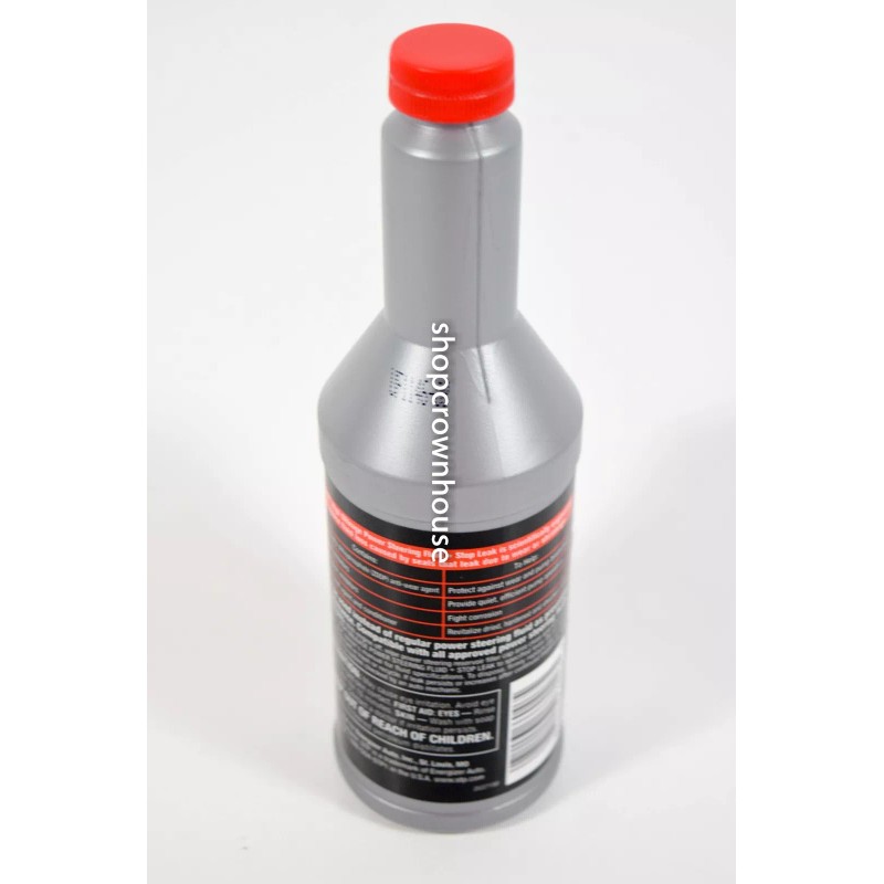 STP High Mileage Power Steering Fluid & Stop Leak 12