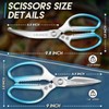 DRAGON RIOT Kitchen Shears, 2-Pack Kitchen Scissors, Blue Meat Cooking