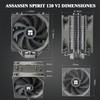 THERMALRIGHT Thermalright Assassin Spirit 120 V2 PLUS CPU K??hler 4