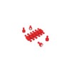 Red Office & Fridge Skittle Magnet - 1/2 in. dia