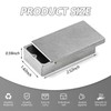 WANERSEN Titanium EDC Container Storage Box Mini Metal Box Outdoor