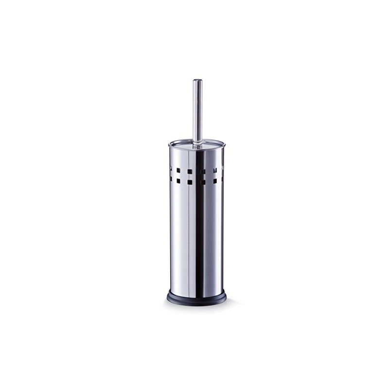 Zeller Toilet Brush of Stainless Steel, Silver, 9.5 x 9.5