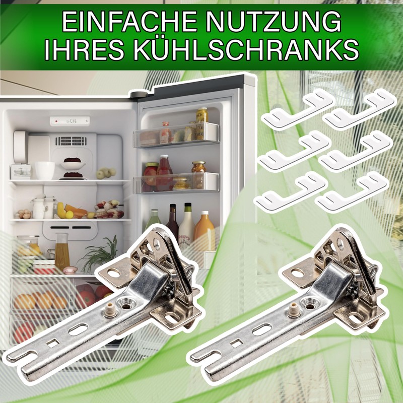 Repair kit with 3 hinges and 6 discs for the
