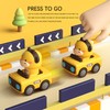 Press & Go Car for Toddlers 1-3, Baby Animal Racing