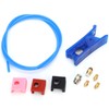3D Printer PTFE Tube MK9 Pneumatic Connectors Nozzle Kit for