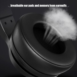 Gaming Headset, USB Wired Computer Gaming Headset for Laptop PC, LED Light, 7.1 Surround Sound Headset, Noise Cancelling Over Ear Headphones with Mic