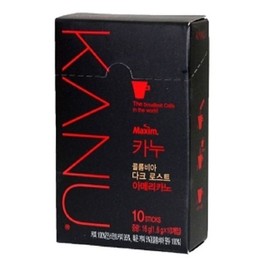 Maxim 맥심 카누 다크 로스트 10T 아메리카노 Maxim Kanu Dark Roast 10T Americano