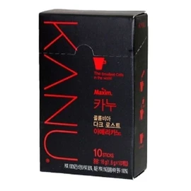 Maxim 맥심 카누 다크 로스트 10T 아메리카노 Maxim Kanu Dark Roast 10T Americano