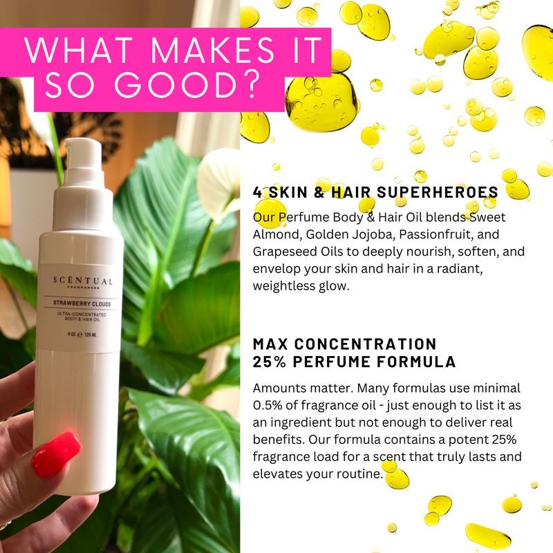 Strawberry Clouds Ultra-Concentrated Body Oil:_Lavender Vanilla