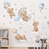 decalmile decalmile Bear Sleeping on The Moon Wall Decals Hot