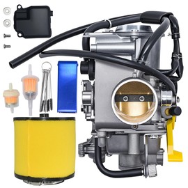 Lanigram 16100-HN1-A43 Carburetor Fit for Honda Sportrax TRX400 1999-2015，Fit for Honda Sportrax TRX 400 TRX400EX 2x4 1999-2008，Fit for Sportrax FourTrax TRX400X ATV Replace for 16100-HN1-013