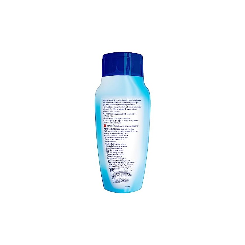 Benzal Wash Jabón Íntimo Femenino, pH Balanceado, Equilibra tu Piel,
