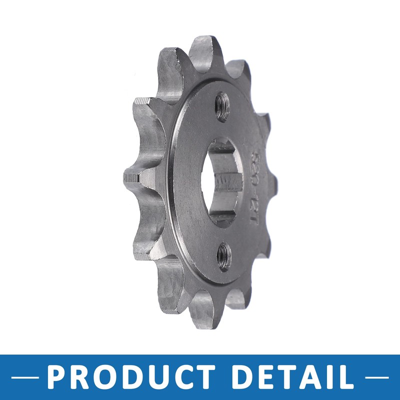 A ABSOPRO 520 Style 12 Teeth 20mm ID Motorcycle Front