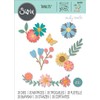 Sizzix Thinlits Die Set 20PK 664455 Petite Petals by Emily