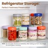 Spreccio 6-Pack 16oz Glass Jars with Airtight Lids,Overnight Oats Containers