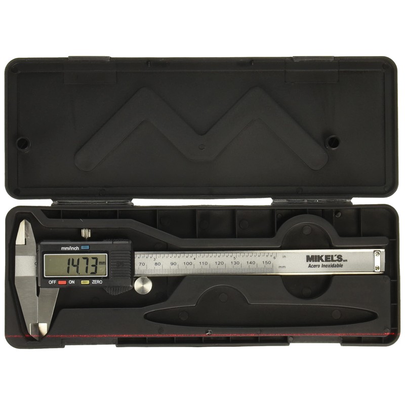 Mikels CVDM-6, Calibrador Vernier Digital de acero inoxidable (Std y