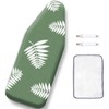 SheeChung 12.5"x32" Small Ironing Board Cover and Pad,Fits Mini Table