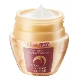 Crema Facial Multifuncional Con Baba de Caracol Natural Skin Hidratante 75g
