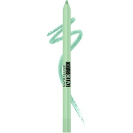 Maybelline New York Tattoo Studio Long-Lasting Sharpenable Eyeliner Pencil, Glide on Smooth Gel Pigments with 36 Hour Wear, Waterproof Lime Smash 0.04 oz