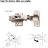 DecoBasics Full Overlay European Soft Close Cabinet Hinges for Kitchen