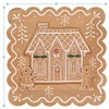 HOME & HOOPLA Gingerbread Party Paper Dinner Plates and Napkins