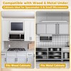 BigHead WX4-A019 JXA019K Microwave Under Cabinet Mounting Kit Replacement for